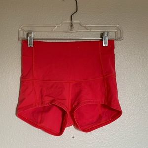 Pink Lululemon Shorts